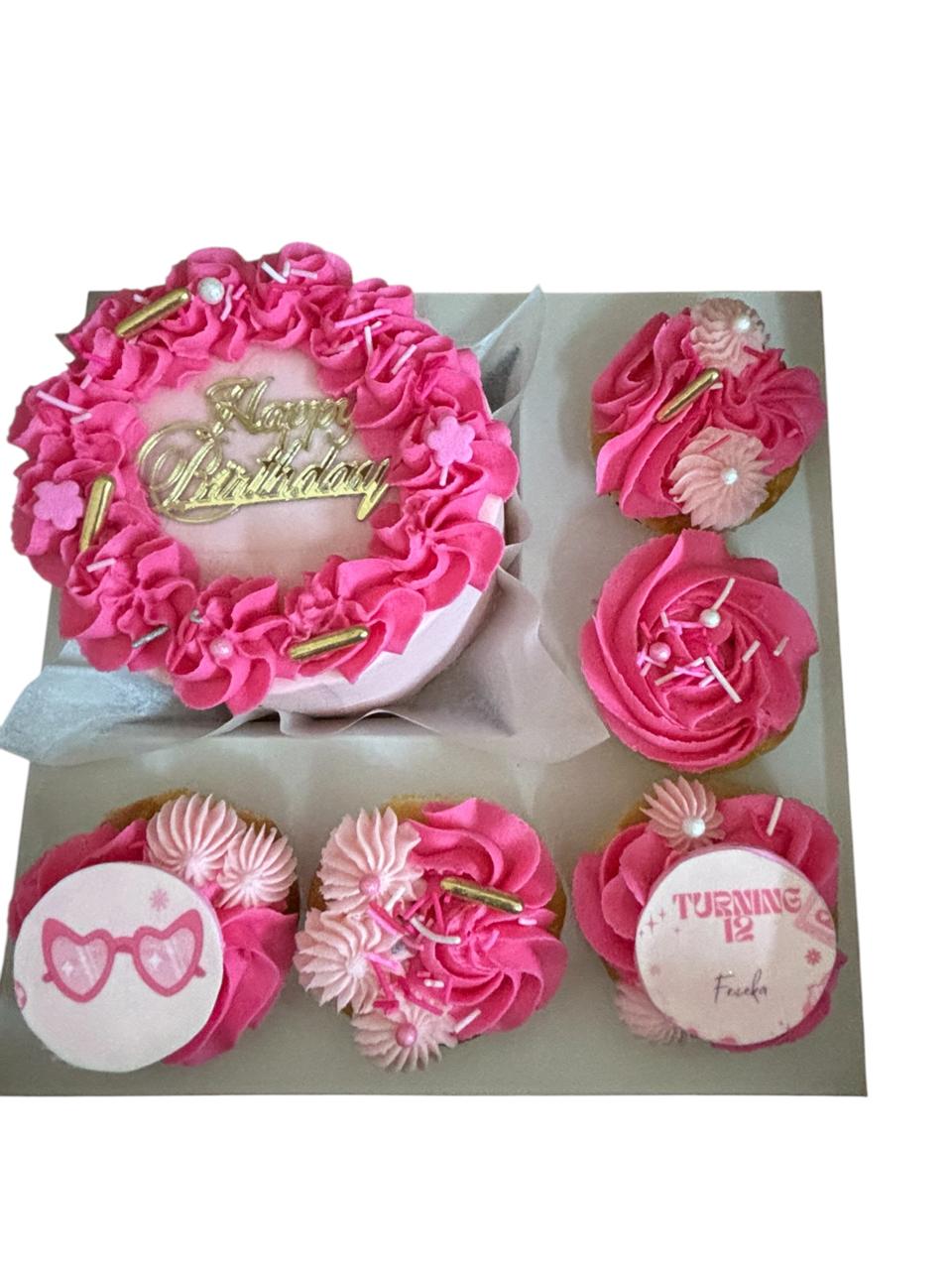 Pink Princess 12th Birthday Bento
