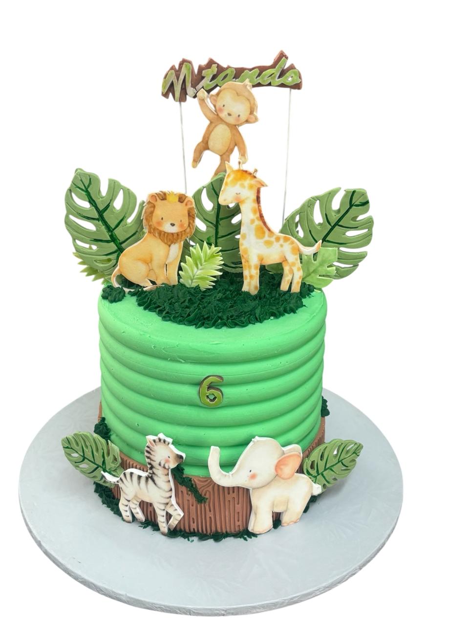 Miranda's Jungle Paradise Cake
