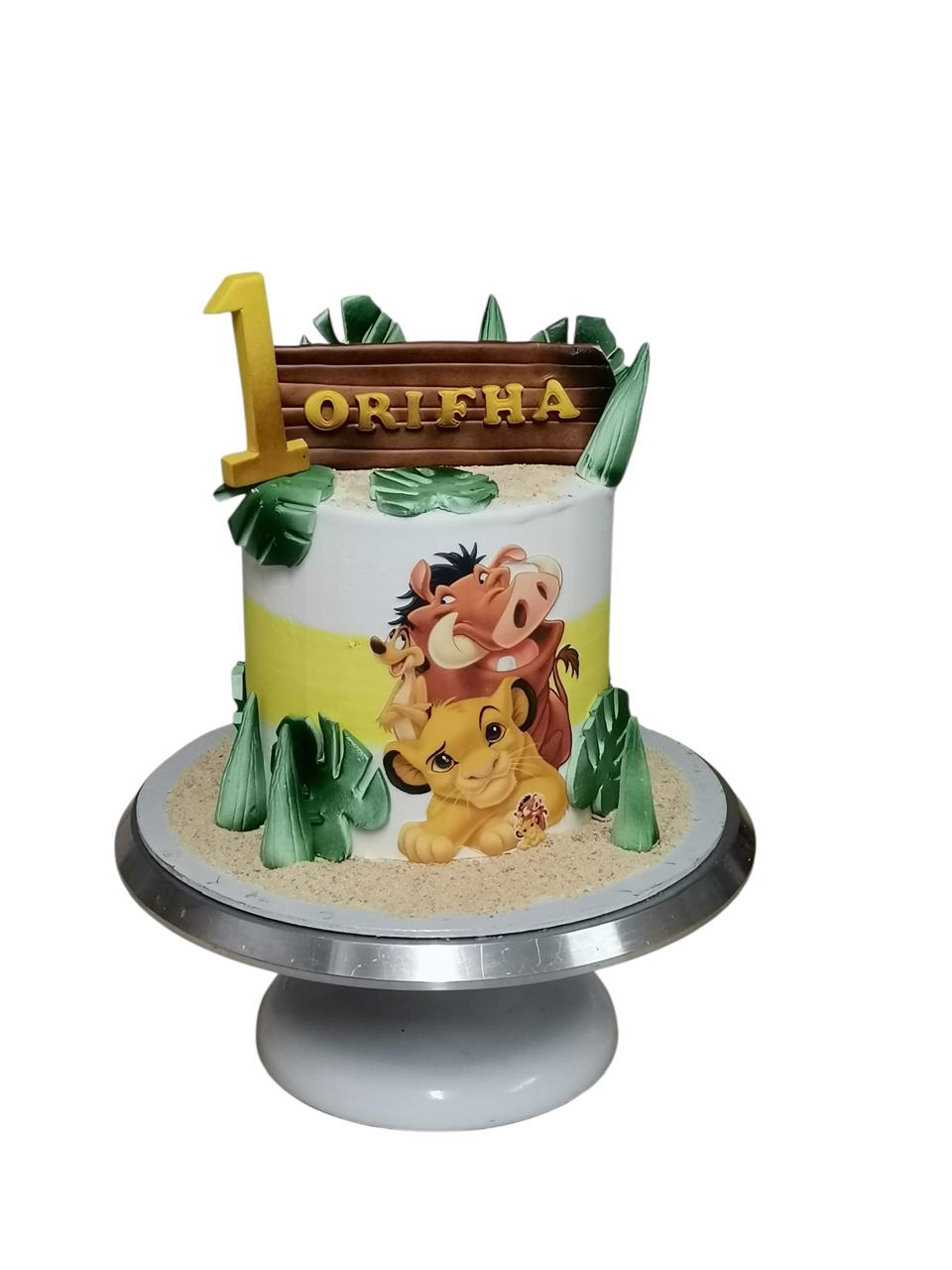 Lion King Pride Lands Cake