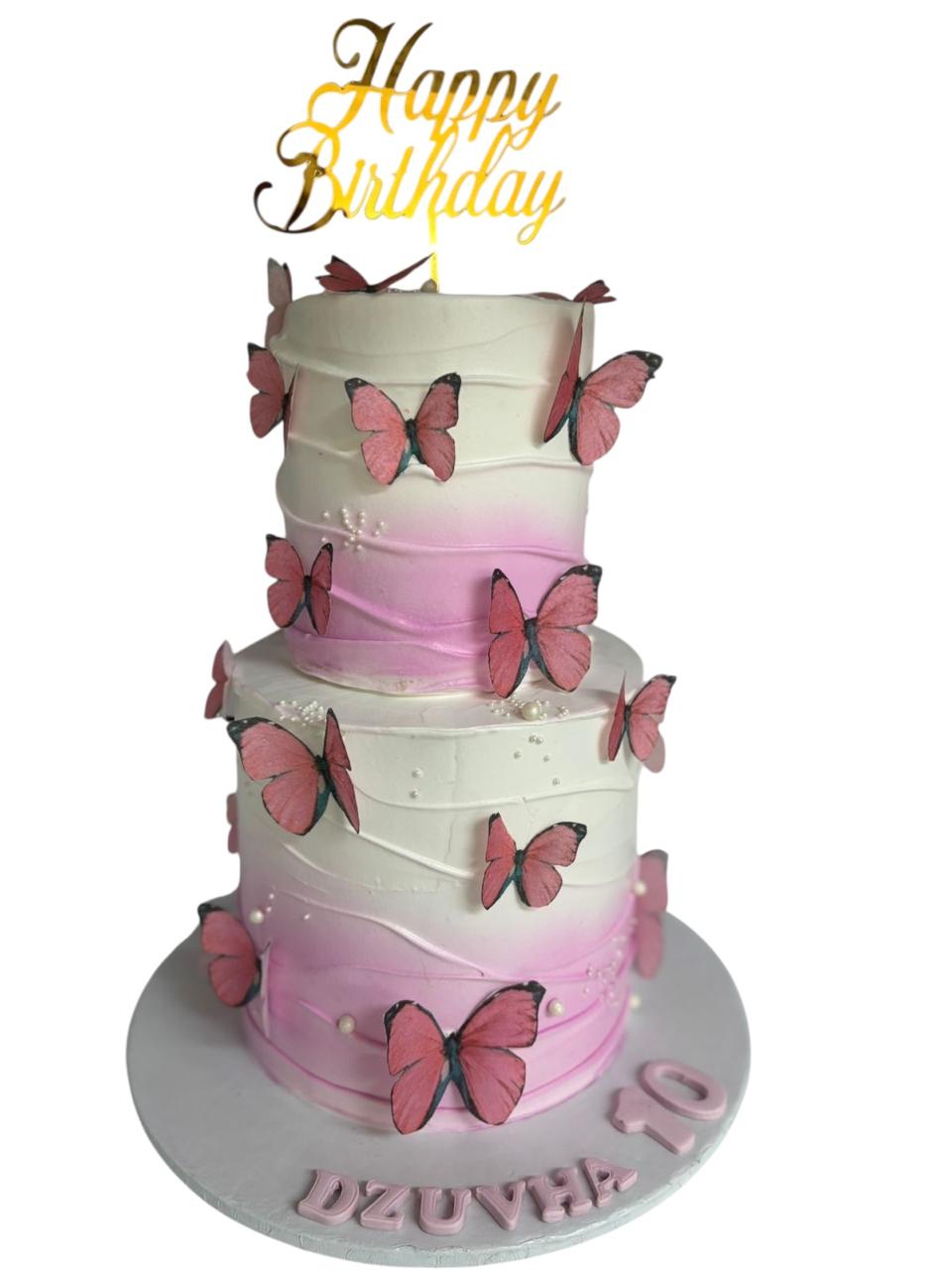 Butterfly Princess Birthday Cake