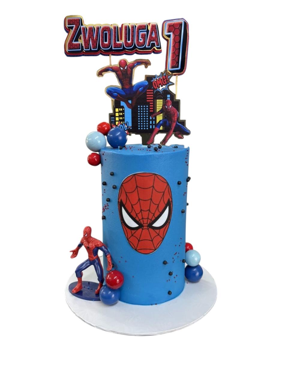 Classic Spider-Man Hero Cake